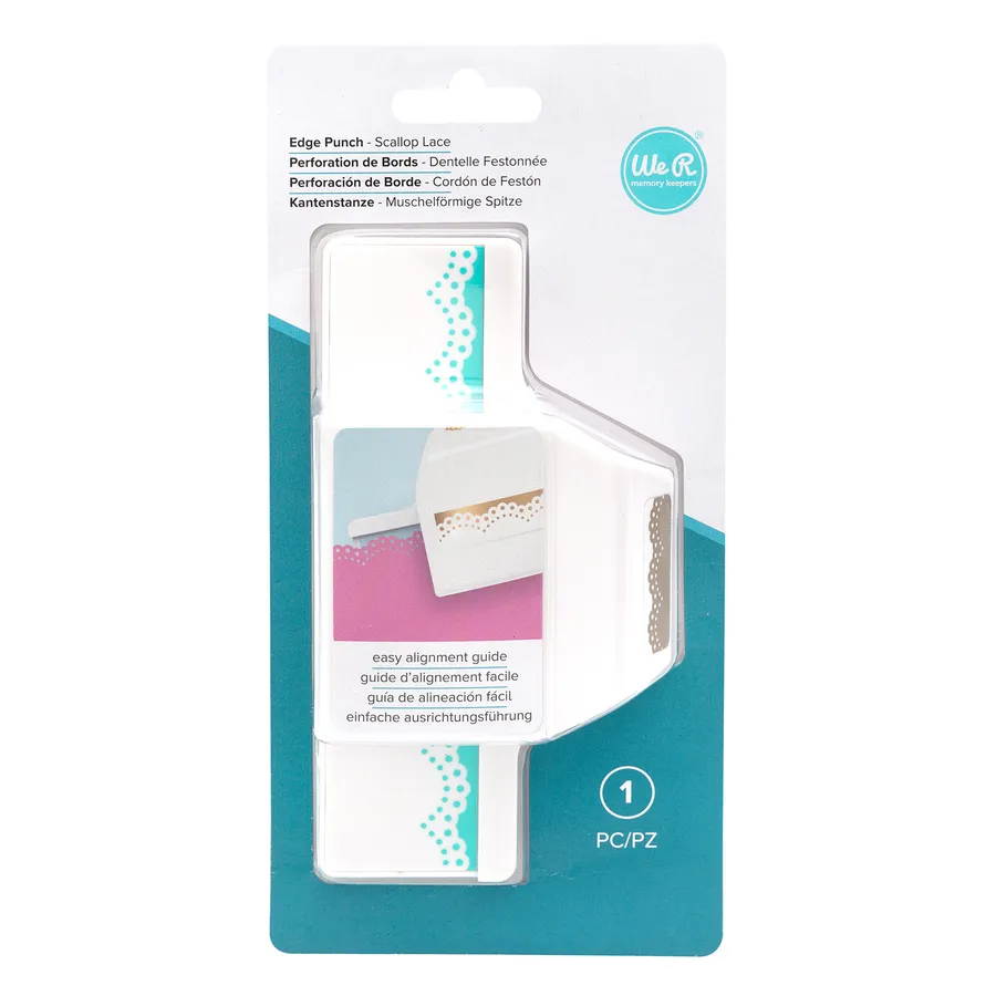Wr – Edge Scallop Lace – Punch Board – Perforadora de Bordes