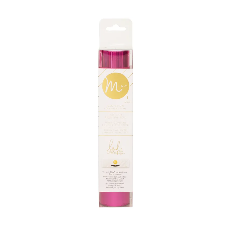 Wr – Minc – Reactive Foil – 6 Inch – Hot Pink – 5 Feet
