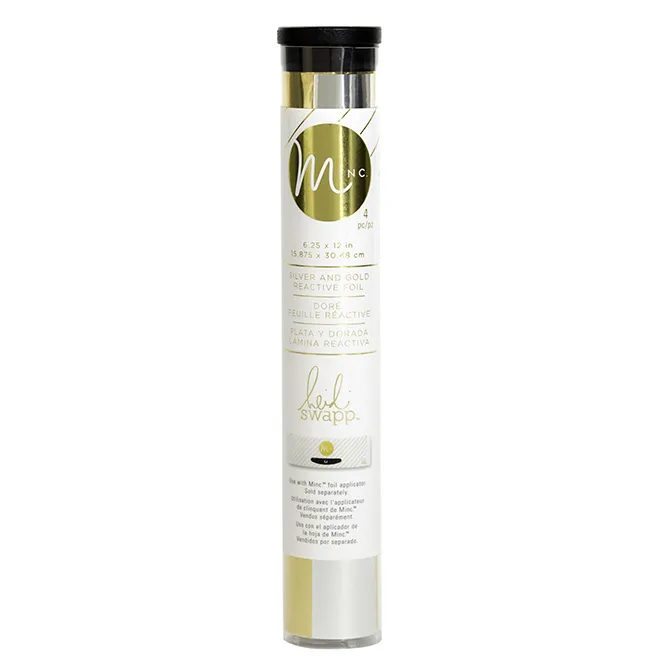 Wr – Minc – Reactive Foil – 6 Inch – Combo Gold and Silver